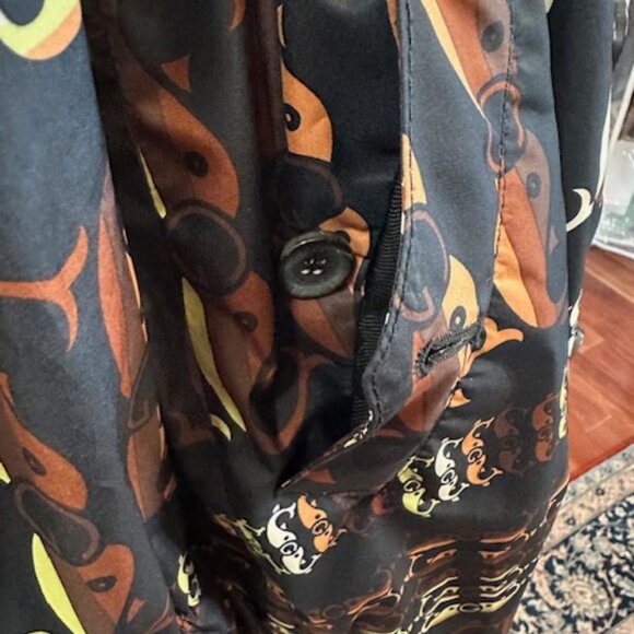 Gucci Vibrant Printed Coat Size 42 - Picture 5 of 13